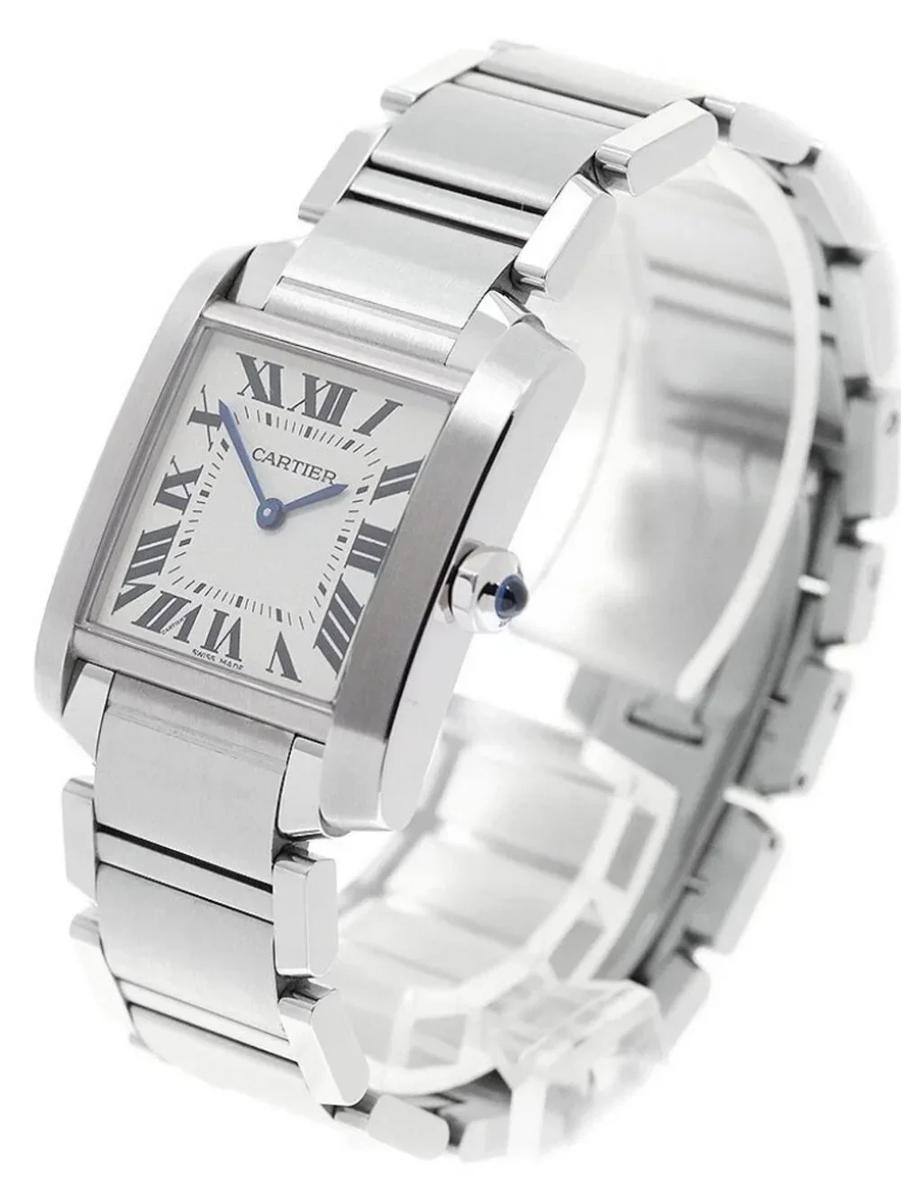 CARTIER Tank Francaise MM WSTA0005 beige Dial Quartz Boy's Watch_967158